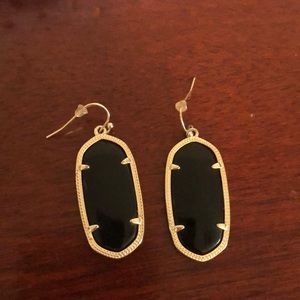 Black Kendra Scott Danielle earrings